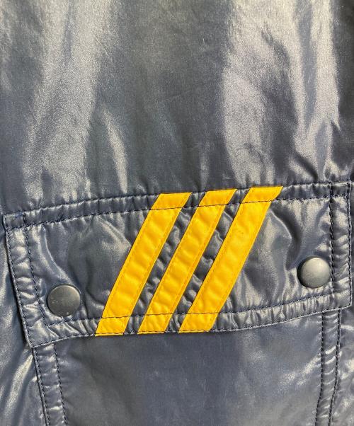 adidas（アディダス）adidas (アディダス) 【古着】西ドイツ製 ナイロンジャケット　アウター　ライトアウター　70's-80's　70年代　80年代 ネイビー サイズ:Mの古着・服飾アイテム