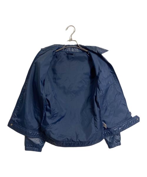 adidas（アディダス）adidas (アディダス) 【古着】西ドイツ製 ナイロンジャケット　アウター　ライトアウター　70's-80's　70年代　80年代 ネイビー サイズ:Mの古着・服飾アイテム