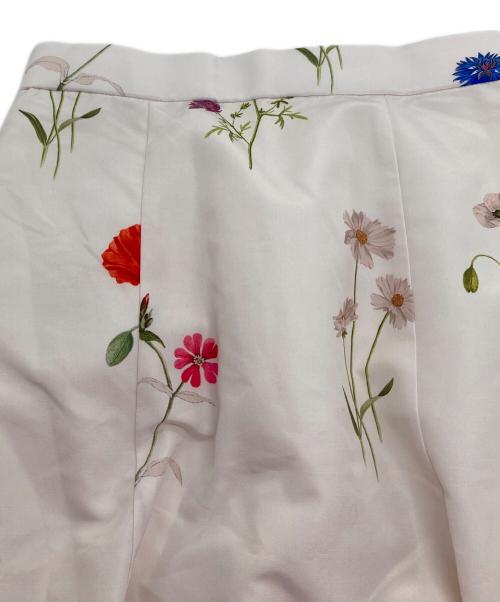 Snidel（スナイデル）Snidel (スナイデル) フレアプリントスカート　フラワープリントスカート　ロングスカート　花柄 マルチカラー サイズ:1の古着・服飾アイテム