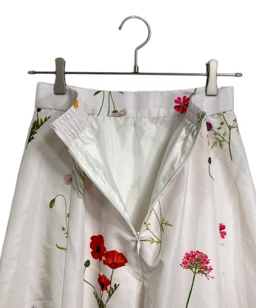 Snidel（スナイデル）Snidel (スナイデル) フレアプリントスカート　フラワープリントスカート　ロングスカート　花柄 マルチカラー サイズ:1の古着・服飾アイテム