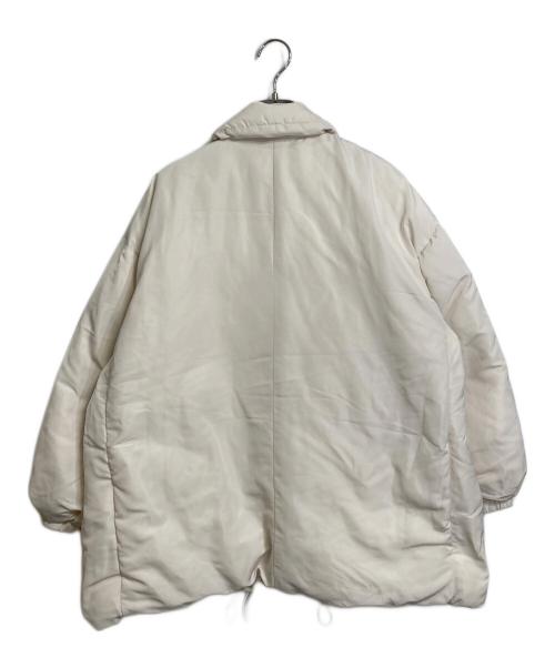 Mila Owen（ミラオーウェン）Mila Owen (ミラオーウェン) ステンカラーフレンチダウンAラインコート アイボリー サイズ:FREEの古着・服飾アイテム