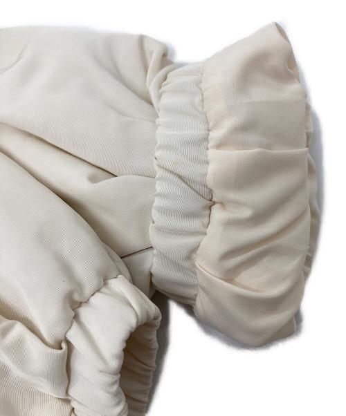 Mila Owen（ミラオーウェン）Mila Owen (ミラオーウェン) ステンカラーフレンチダウンAラインコート アイボリー サイズ:FREEの古着・服飾アイテム