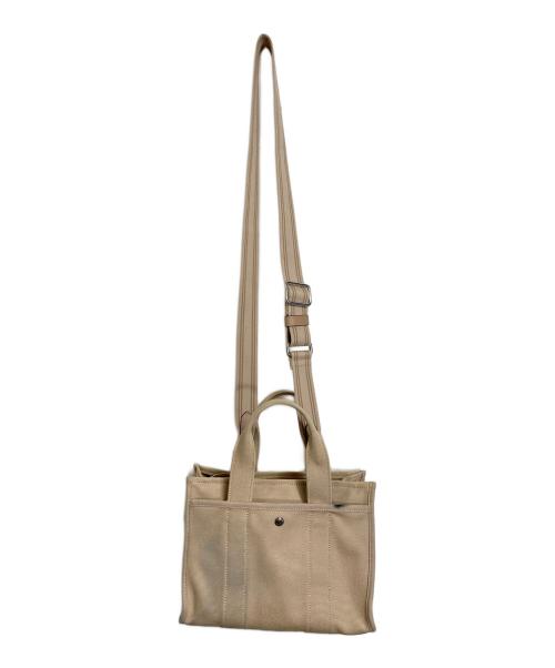 COACH（コーチ）COACH (コーチ) カーゴトートバッグ 2WAYショルダーバッグ ベージュ サイズ:実寸参照の古着・服飾アイテム