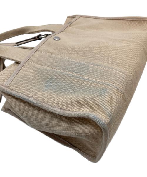 COACH（コーチ）COACH (コーチ) カーゴトートバッグ 2WAYショルダーバッグ ベージュ サイズ:実寸参照の古着・服飾アイテム