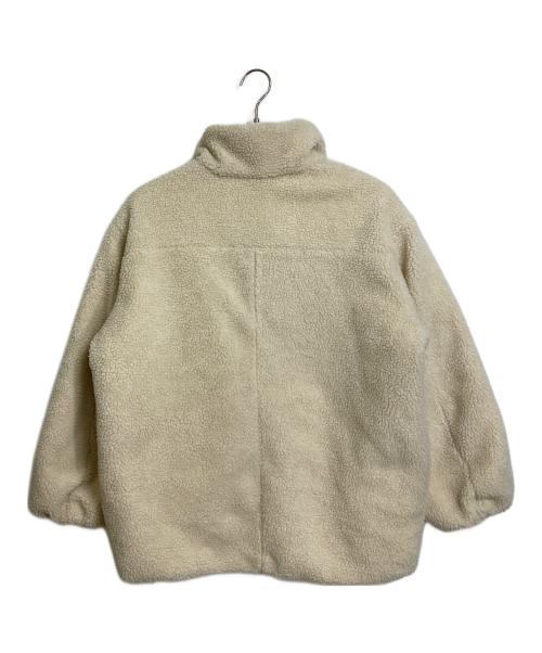 UNFILO（アンフィーロ）UNFILO (アンフィーロ) TAION (タイオン) リバーシブルボアダウン　キルティングダウン ベージュ サイズ:Mの古着・服飾アイテム