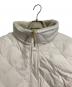 中古・古着 UNFILO (アンフィーロ) TAION (タイオン) リバーシブルボアダウン　キルティングダウン ベージュ サイズ:M：13000円