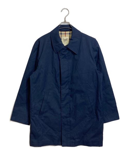 BROOKS BROTHERS（ブルックスブラザーズ）BROOKS BROTHERS (ブルックスブラザーズ) ステンカラーコート　ロングコート　ビジネスコート ネイビー サイズ:Sの古着・服飾アイテム