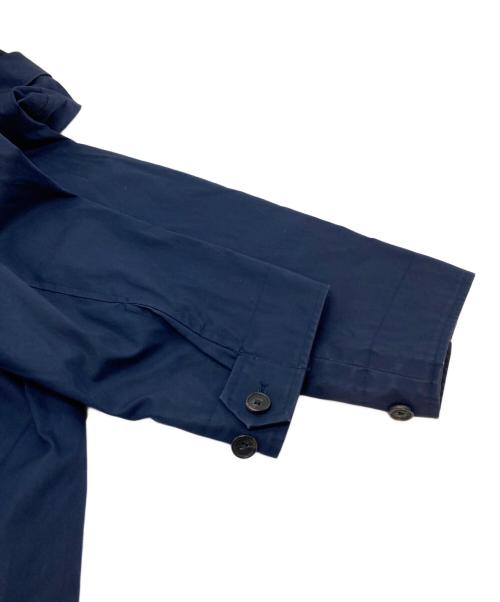 BROOKS BROTHERS（ブルックスブラザーズ）BROOKS BROTHERS (ブルックスブラザーズ) ステンカラーコート　ロングコート　ビジネスコート ネイビー サイズ:Sの古着・服飾アイテム