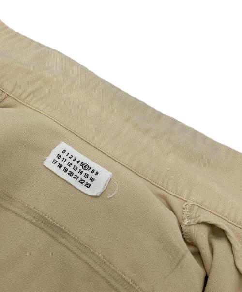 Martin Margiela 6（マルタンマルジェラ 6）Martin Margiela 6 (マルタンマルジェラ 6) コットンジャケット　90's　90年代 ベージュ サイズ:38の古着・服飾アイテム