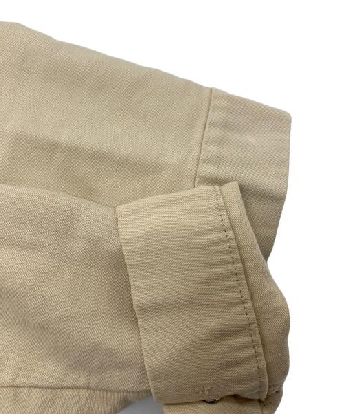 Martin Margiela 6（マルタンマルジェラ 6）Martin Margiela 6 (マルタンマルジェラ 6) コットンジャケット　90's　90年代 ベージュ サイズ:38の古着・服飾アイテム