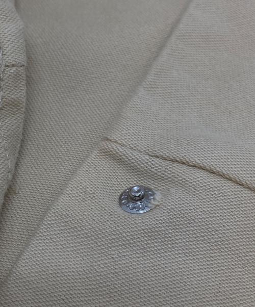 Martin Margiela 6（マルタンマルジェラ 6）Martin Margiela 6 (マルタンマルジェラ 6) コットンジャケット　90's　90年代 ベージュ サイズ:38の古着・服飾アイテム