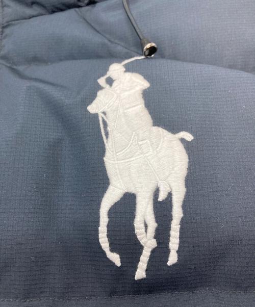 POLO RALPH LAUREN（ポロ・ラルフローレン）POLO RALPH LAUREN (ポロ・ラルフローレン) ビッグポニーダウンベスト ネイビー サイズ:Lの古着・服飾アイテム