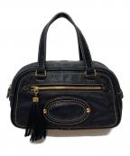 LOEWEロエベ）の古着「ハンドバッグ　レザーバッグ」｜ブラック