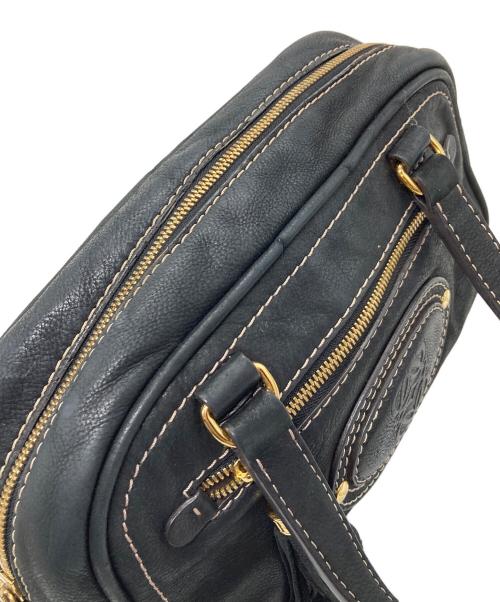 LOEWE（ロエベ）LOEWE (ロエベ) ハンドバッグ　レザーバッグ ブラック サイズ:実寸参照の古着・服飾アイテム