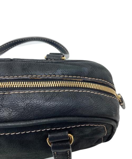 LOEWE（ロエベ）LOEWE (ロエベ) ハンドバッグ　レザーバッグ ブラック サイズ:実寸参照の古着・服飾アイテム