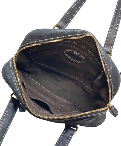 LOEWE（ロエベ）LOEWE (ロエベ) ハンドバッグ　レザーバッグ ブラック サイズ:実寸参照の古着・服飾アイテム