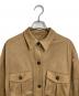 THE PAUSE (ザポーズ) フェイクスエードサファリジャケット　 ベージュ サイズ:F：9000円