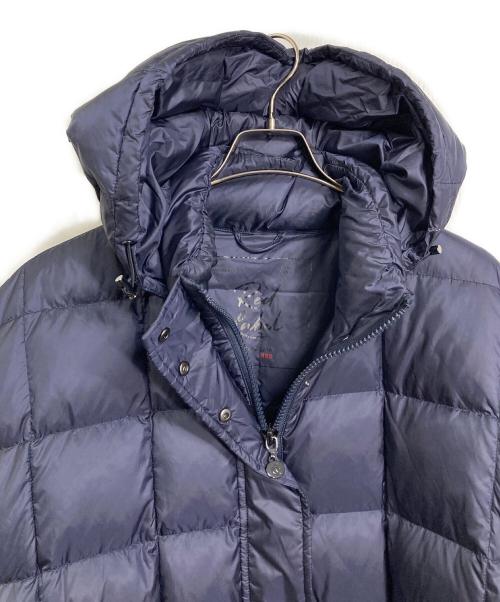 EMMA & GAIA（エマアンドガイア）EMMA & GAIA (エマアンドガイア) ダウンジャケット　ダウンポンチョ　アウター ネイビー サイズ:44の古着・服飾アイテム