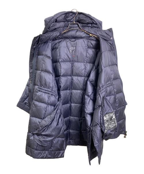 EMMA & GAIA（エマアンドガイア）EMMA & GAIA (エマアンドガイア) ダウンジャケット　ダウンポンチョ　アウター ネイビー サイズ:44の古着・服飾アイテム