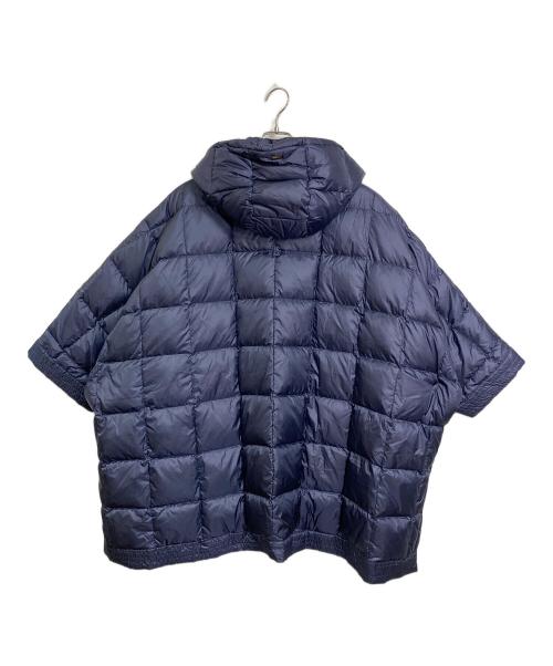 EMMA & GAIA（エマアンドガイア）EMMA & GAIA (エマアンドガイア) ダウンジャケット　ダウンポンチョ　アウター ネイビー サイズ:44の古着・服飾アイテム