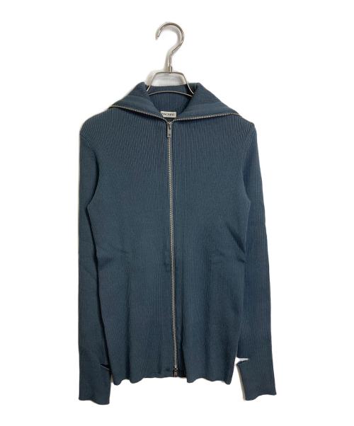 INSCRIRE（アンスクリア）INSCRIRE (アンスクリア) Tight Fit drives Knit ドライバーズニット グレー サイズ:実寸参照の古着・服飾アイテム