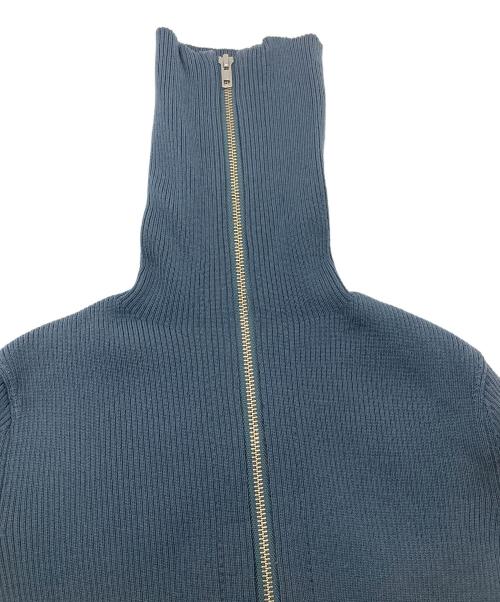 INSCRIRE（アンスクリア）INSCRIRE (アンスクリア) Tight Fit drives Knit ドライバーズニット グレー サイズ:実寸参照の古着・服飾アイテム