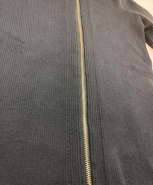 INSCRIRE（アンスクリア）INSCRIRE (アンスクリア) Tight Fit drives Knit ドライバーズニット グレー サイズ:実寸参照の古着・服飾アイテム