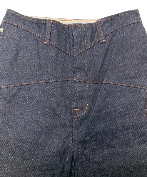 FETICO（フェティコ）FETICO (フェティコ) 12oz HIGT-RISE COATING JEANS インディゴ サイズ:1の古着・服飾アイテム