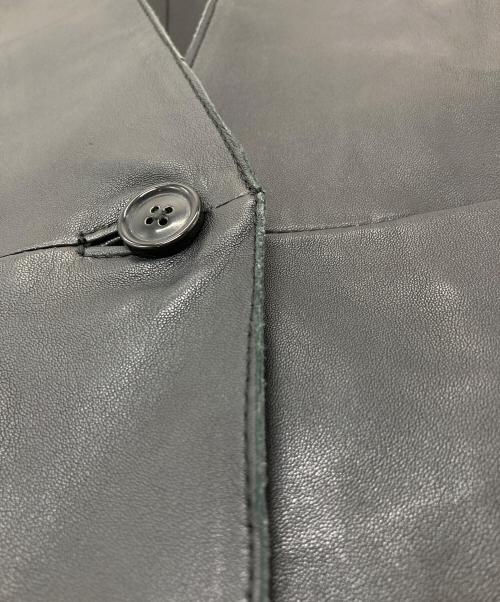 GALLARDA GALANTE（ガリャルダガランテ）GALLARDA GALANTE (ガリャルダガランテ) 【Gelli】レザーベスト/別注　ラムレザー ブラック サイズ:38の古着・服飾アイテム