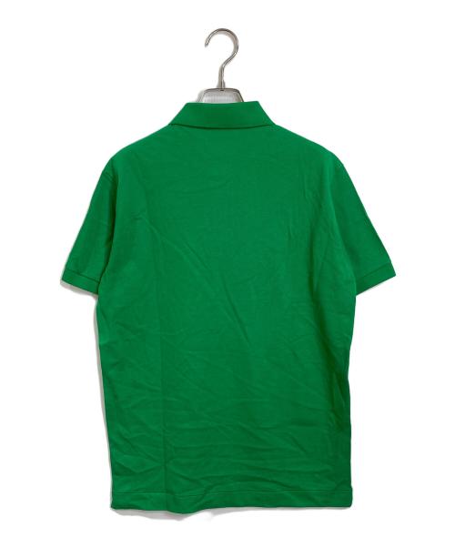 LACOSTE（ラコステ）LACOSTE (ラコステ) ポロシャツ　コットンポロ　日本製 グリーン サイズ:4 未使用品の古着・服飾アイテム