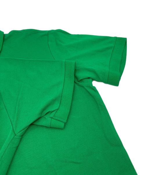 LACOSTE（ラコステ）LACOSTE (ラコステ) ポロシャツ　コットンポロ　日本製 グリーン サイズ:4 未使用品の古着・服飾アイテム