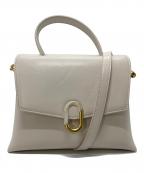 CHARLES & KEITHチャールズアンドキース）の古着「ショルダーバッグ　ハンドバッグ　2WAYバッグ」｜ホワイト