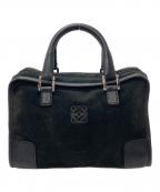 LOEWEロエベ）の古着「スエードハンドバッグ　アマソナ」｜ブラック