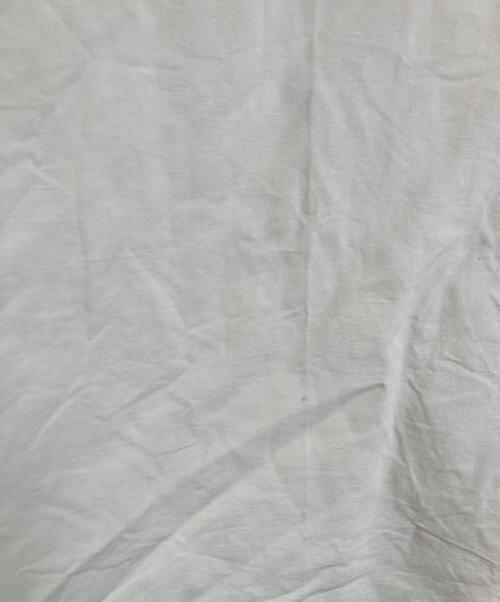 MHL（エムエイチエル）MHL (エムエイチエル) DRY COTTON LINEN P/O SHIRT  ドライコットンリネンプルオーバーシャツ　半袖トップス ホワイト サイズ:1の古着・服飾アイテム