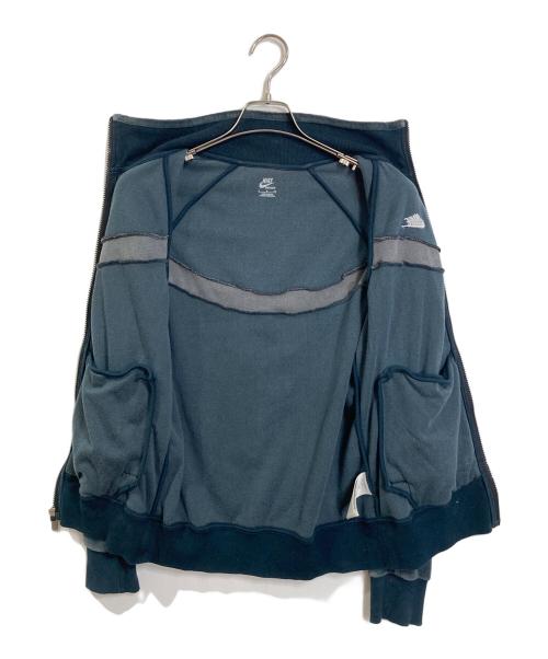 NIKE（ナイキ）NIKE (ナイキ) ベロアトラックジャケット　ラグランジャケット グレー サイズ:Mの古着・服飾アイテム