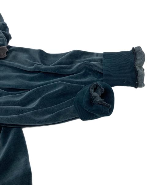 NIKE（ナイキ）NIKE (ナイキ) ベロアトラックジャケット　ラグランジャケット グレー サイズ:Mの古着・服飾アイテム