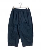 mizuiro-indミズイロインド）の古着「ボリュームイージーパンツ」｜ネイビー
