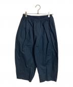 mizuiro-indミズイロインド）の古着「ボリュームイージーパンツ」｜ネイビー