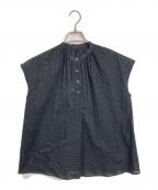MACKINTOSH PHILOSOPHYマッキントッシュ フィロソフィー）の古着「カットワークレースブラウス」｜ブラック