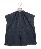 MACKINTOSH PHILOSOPHYマッキントッシュ フィロソフィー）の古着「カットワークレースブラウス」｜ブラック