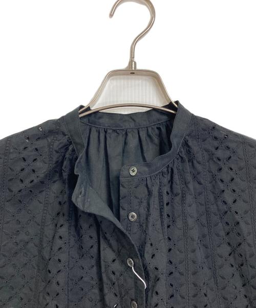 MACKINTOSH PHILOSOPHY（マッキントッシュ フィロソフィー）MACKINTOSH PHILOSOPHY (マッキントッシュ フィロソフィー) カットワークレースブラウス ブラック サイズ:38 未使用品の古着・服飾アイテム