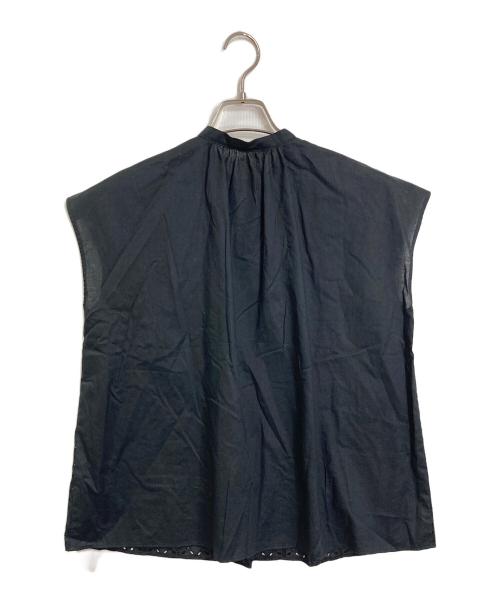 MACKINTOSH PHILOSOPHY（マッキントッシュ フィロソフィー）MACKINTOSH PHILOSOPHY (マッキントッシュ フィロソフィー) カットワークレースブラウス ブラック サイズ:38 未使用品の古着・服飾アイテム