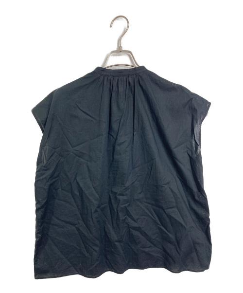 MACKINTOSH PHILOSOPHY（マッキントッシュ フィロソフィー）MACKINTOSH PHILOSOPHY (マッキントッシュ フィロソフィー) カットワークレースブラウス　ノースリーブブラウス ブラック サイズ:38の古着・服飾アイテム