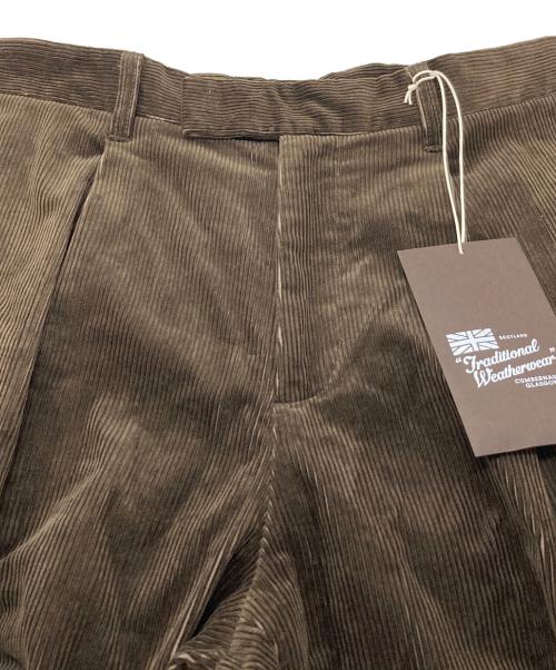 Traditional Weatherwear（トラディショナルウェザーウェア）Traditional Weatherwear (トラディショナルウェザーウェア) コーデュロイパンツ UNIONSLACKS 102 ブラウン サイズ:M 未使用品の古着・服飾アイテム