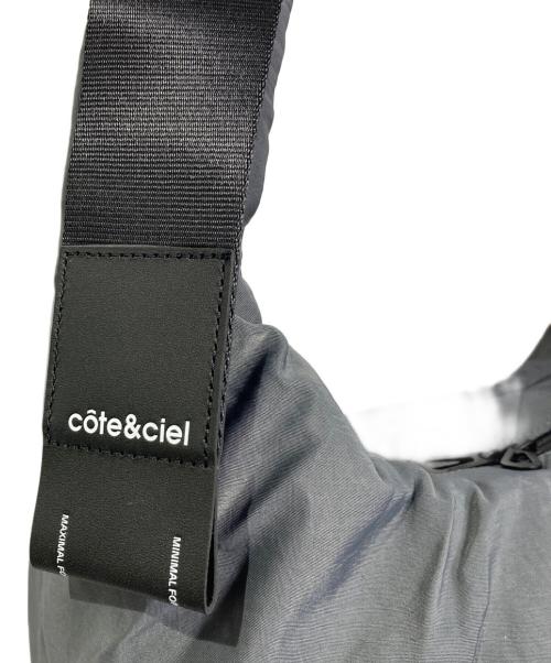 Cote&Ciel（コートエシエル）Cote&Ciel (コートエシエル) Hyco S Slate ショルダーバッグ スリングバッグ 結び目デザイン グレー サイズ:実寸参照の古着・服飾アイテム