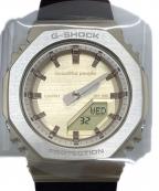 CASIO×beautiful peopleカシオ×ビューティフルピープル）の古着「デジタルウォッチ　オールレディパティーナ　G-SHOCK　メタルカバードシリーズ　デジアナ時計　防水機能：20気圧防水」｜ブロンズ