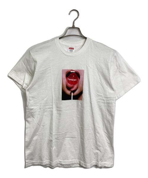 SUPREME（シュプリーム）SUPREME (シュプリーム) Lolipop Tee ロリポップT 半袖カットソー　Tシャツ　24AW ホワイト サイズ:Mの古着・服飾アイテム