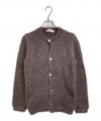 ROBE DE CHAMBRE COMME DES GARCONSローブドシャンブル コムデギャルソン）の古着「ニットカーディガン　長袖カーディガン　日本製」｜ブラウン