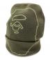 A BATHING APE（ア ベイシング エイプ）の古着「ニット帽　ニットキャップ　ビーニー　帽子　NIGO期 初期　日本製」｜グリーン