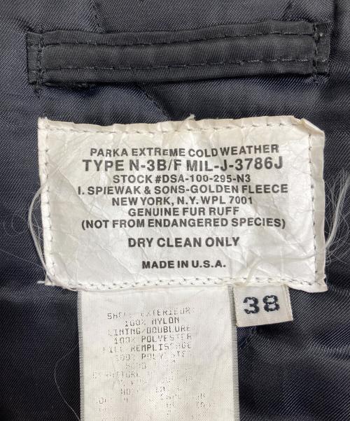 SPIEWAK（スピワック）SPIEWAK (スピワック) N3Bフライトジャケット　アウター　USA製 オリーブ サイズ:38の古着・服飾アイテム